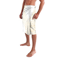 Tonga White Sunday Lavalava Lotu Tamaiti Tongan Kupesi Pattern LT05 - Polynesian Pride