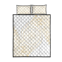 Tonga White Sunday Quilt Bed Set Lotu Tamaiti Tongan Kupesi Pattern LT05 - Polynesian Pride