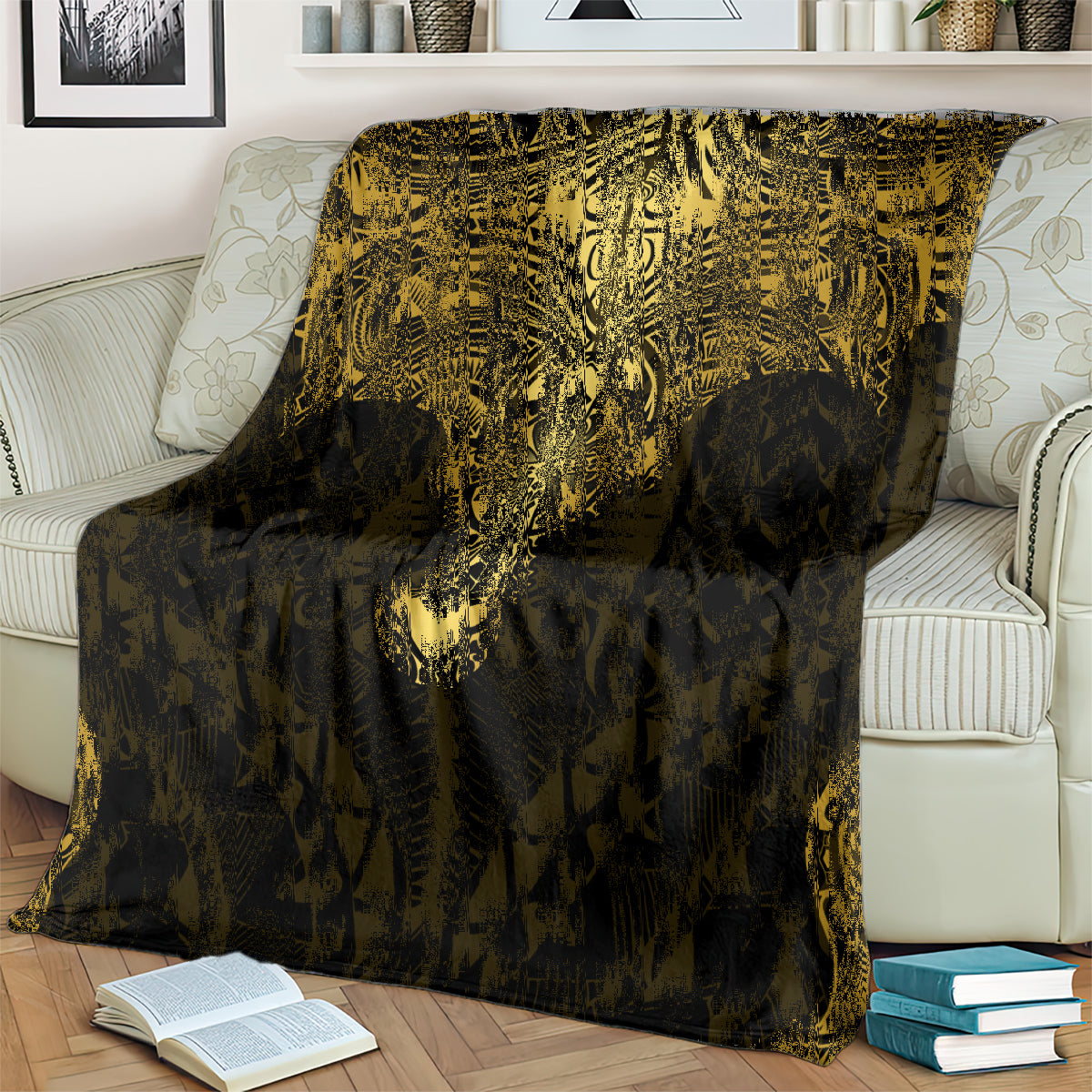 Polynesia Blanket With Christian Cross LT05 - Polynesian Pride