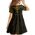 Personalized Polynesia Kid Short Sleeve Dress With Christian Cross LT05 - Polynesian Pride