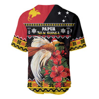 Papua New Guinea Christmas Baseball Jersey Bird Of Paradise Hamamas Krismas