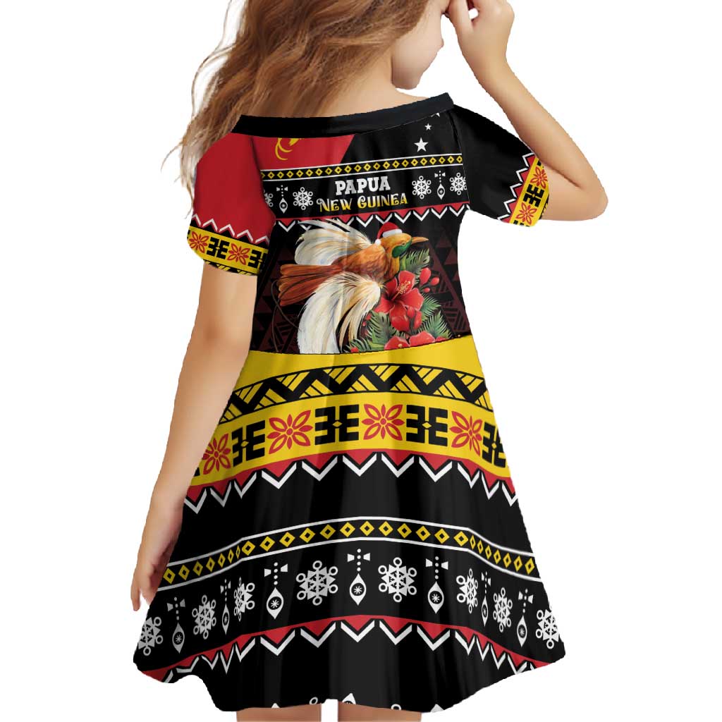 Papua New Guinea Christmas Family Matching Summer Maxi Dress and Hawaiian Shirt Bird Of Paradise Hamamas Krismas LT05 - Polynesian Pride