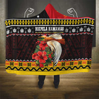 Papua New Guinea Christmas Hooded Blanket Bird Of Paradise Hamamas Krismas LT05 - Polynesian Pride