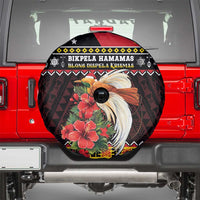Papua New Guinea Christmas Spare Tire Cover Bird Of Paradise Hamamas Krismas LT05 - Polynesian Pride