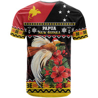 Papua New Guinea Christmas T Shirt Bird Of Paradise Hamamas Krismas LT05 - Polynesian Pride