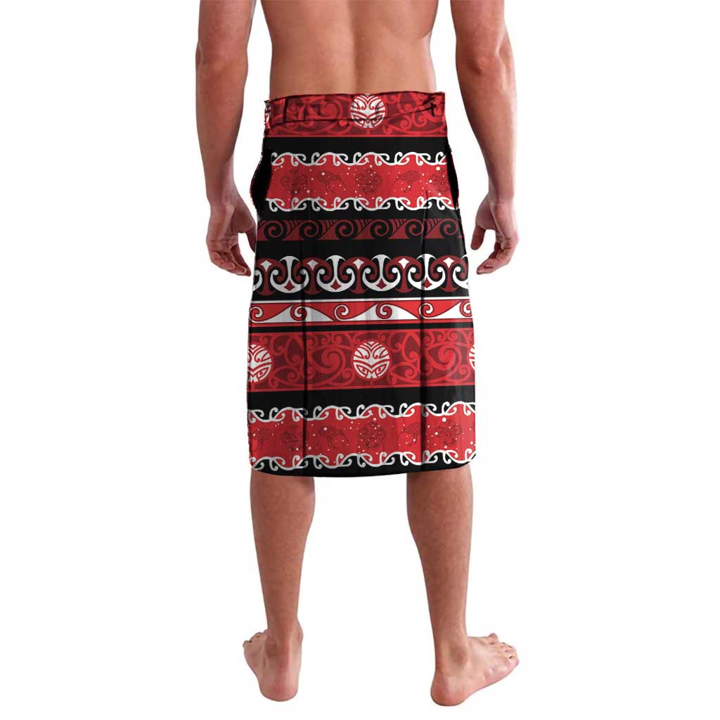 New Zealand Christmas Lavalava Funny Santa Riding Kiwi Meri Kirihimete LT05 - Polynesian Pride
