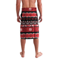 New Zealand Christmas Lavalava Funny Santa Riding Kiwi Meri Kirihimete LT05 - Polynesian Pride