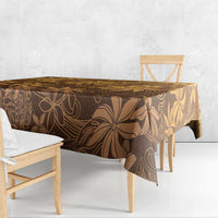 Tiare Tahiti Tablecloth Brown Polynesia Motifs - Polynesian Pride