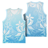 Tiare Tahiti Basketball Jersey Blue Polynesia Motifs LT05 - Polynesian Pride