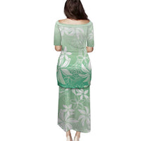 Tiare Tahiti Family Matching Puletasi and Hawaiian Shirt Matcha Polynesia Motifs LT05 - Polynesian Pride