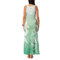 Tiare Tahiti Family Matching Tank Maxi Dress and Hawaiian Shirt Matcha Polynesia Motifs LT05 - Polynesian Pride