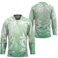 Tiare Tahiti Hockey Jersey Matcha Polynesia Motifs LT05 - Polynesian Pride