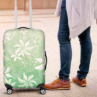 Tiare Tahiti Luggage Cover Matcha Polynesia Motifs LT05 Green - Polynesian Pride