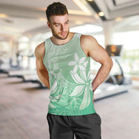 Tiare Tahiti Men Tank Top Matcha Polynesia Motifs - Polynesian Pride