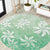 Tiare Tahiti Round Carpet Matcha Polynesia Motifs - Polynesian Pride