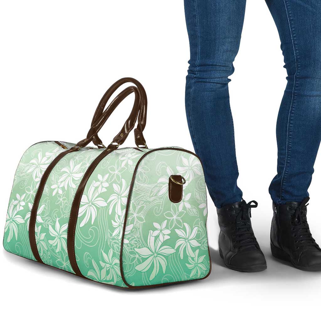 Tiare Tahiti Travel Bag Matcha Polynesia Motifs - Polynesian Pride