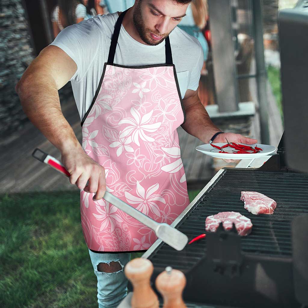 Tiare Tahiti Apron Pink Polynesia Motifs - Polynesian Pride