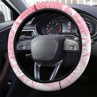 Tiare Tahiti Steering Wheel Cover Pink Polynesia Motifs LT05 - Polynesian Pride