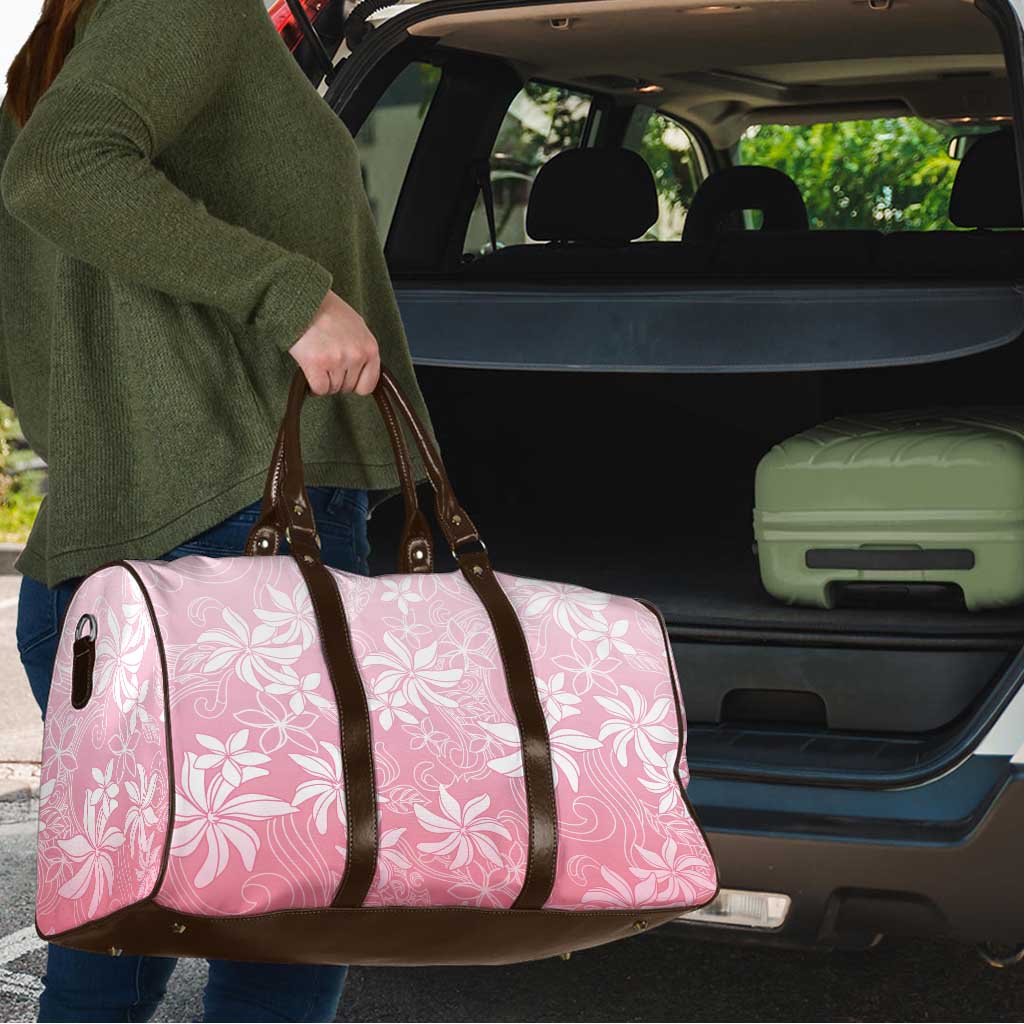 Tiare Tahiti Travel Bag Pink Polynesia Motifs LT05 - Polynesian Pride