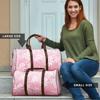 Tiare Tahiti Travel Bag Pink Polynesia Motifs LT05 - Polynesian Pride