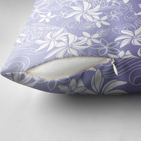 Tiare Tahiti Pillow Cover Purple Polynesia Motifs LT05 - Polynesian Pride