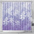 Tiare Tahiti Shower Curtain Purple Polynesia Motifs - Polynesian Pride