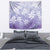 Tiare Tahiti Tapestry Purple Polynesia Motifs - Polynesian Pride
