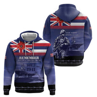 Hawaii Pearl Harbor Remembrance Day Zip Hoodie Flag Style LT05 - Polynesian Pride