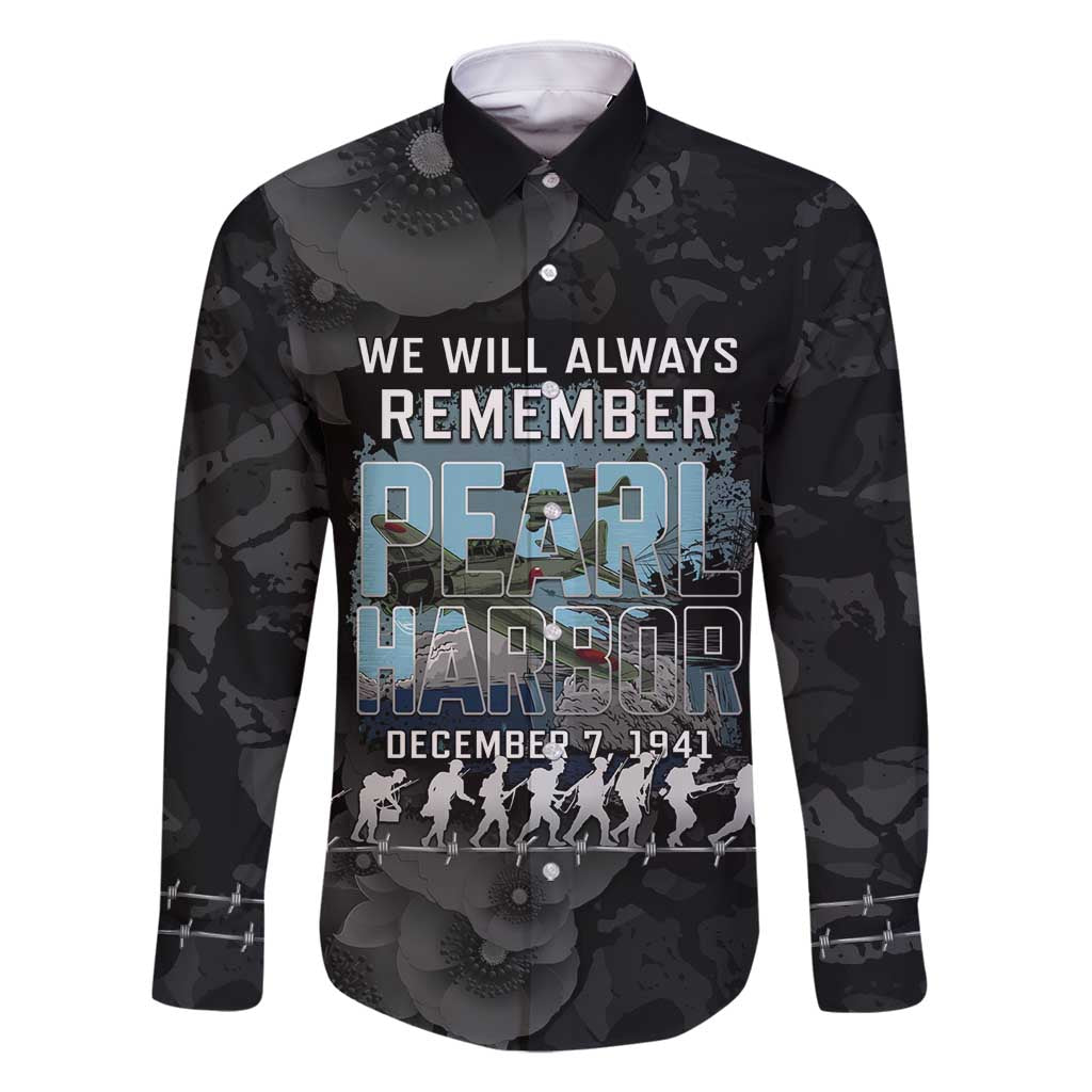 Personalized Pearl Harbor Remembrance Day Family Matching Mermaid Dress and Hawaiian Shirt We Will Always Remember