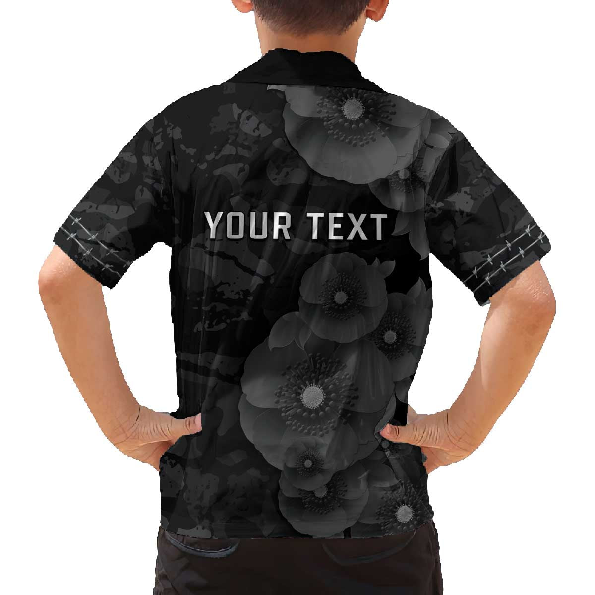 Personalized Pearl Harbor Remembrance Day Family Matching Off The Shoulder Long Sleeve Dress and Hawaiian Shirt We Will Always Remember LT05 - Polynesian Pride