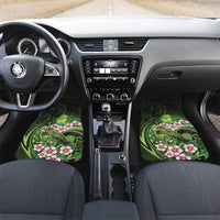 New Zealand Aotearoa Kakapo Car Mats Maori Pattern With Manuka Galaxy Style - Polynesian Pride