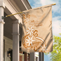 New Zealand Auckland Folk Festival Garden Flag Vintage Style LT05 House Flag Brown - Polynesian Pride