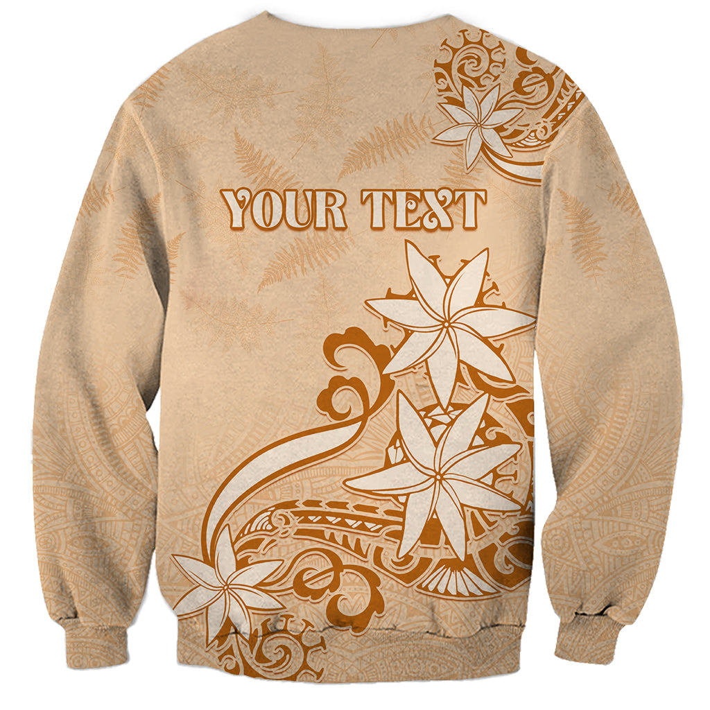 Personalised New Zealand Auckland Folk Festival Sweatshirt Vintage Style LT05 - Polynesian Pride