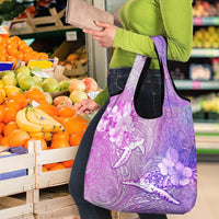 Couple Sea Turtle Love Give Us A Fairytale Grocery Bag
