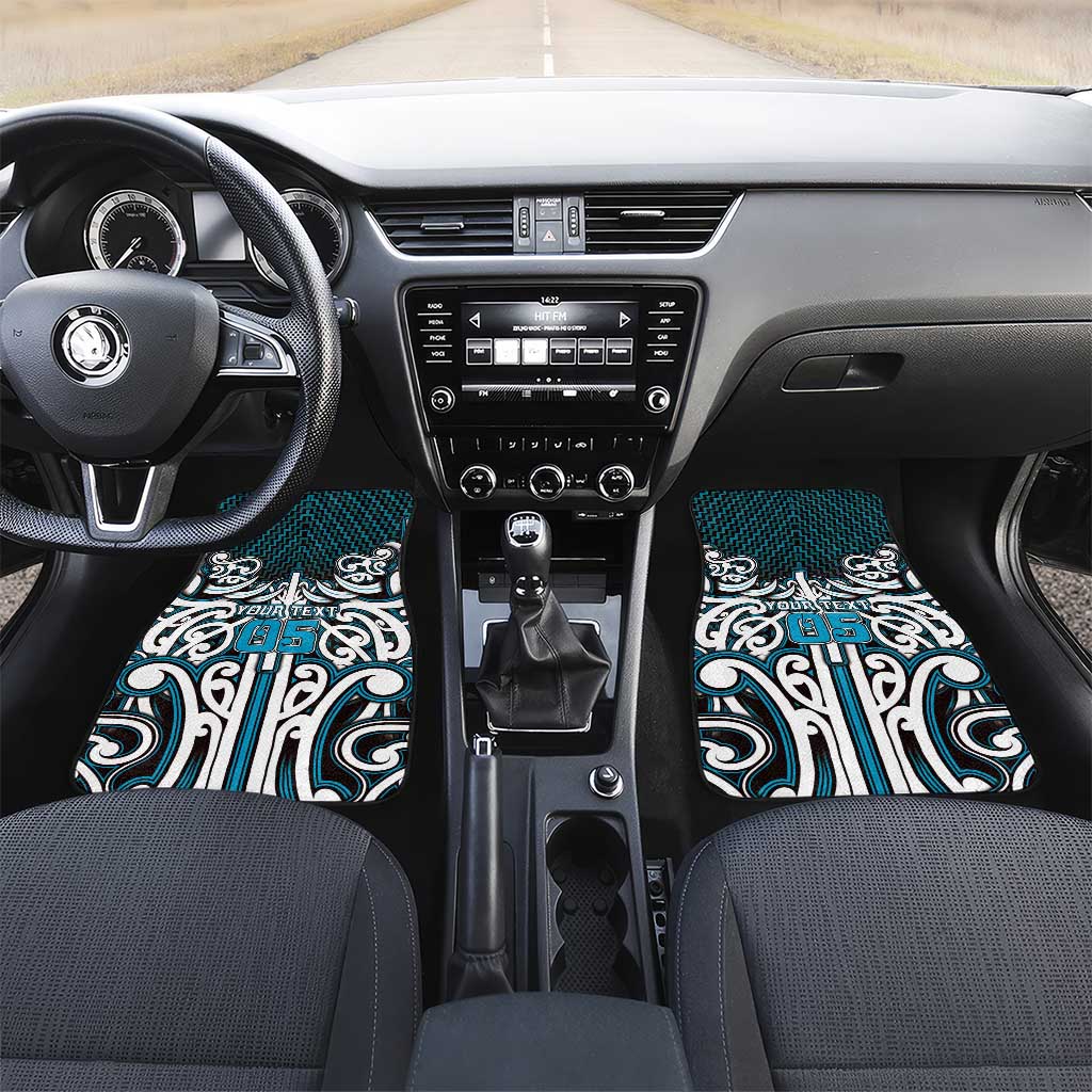Custom Aotearoa Ngati Porou Car Mats Maori Tribal Pattern Mix Poutama