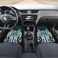 Custom Aotearoa Ngati Porou Car Mats Maori Tribal Pattern Mix Poutama