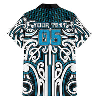 Custom Aotearoa Ngati Porou Family Matching Long Sleeve Bodycon Dress and Hawaiian Shirt Maori Tribal Pattern Mix Poutama LT05 - Polynesian Pride