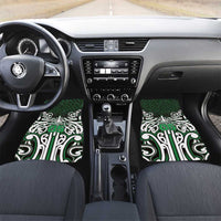 Custom Aotearoa Ngai Tahu Car Mats Maori Tribal Pattern Mix Poutama