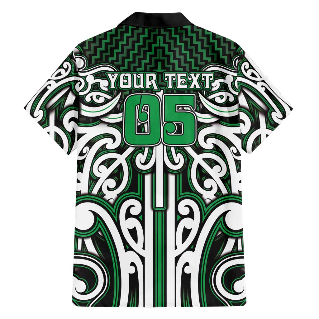 Custom Aotearoa Ngai Tahu Family Matching Short Sleeve Bodycon Dress and Hawaiian Shirt Maori Tribal Pattern Mix Poutama LT05 - Polynesian Pride