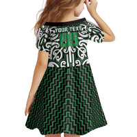 Custom Aotearoa Ngai Tahu Family Matching Summer Maxi Dress and Hawaiian Shirt Maori Tribal Pattern Mix Poutama LT05 - Polynesian Pride