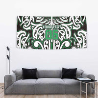Custom Aotearoa Ngai Tahu Tapestry Maori Tribal Pattern Mix Poutama