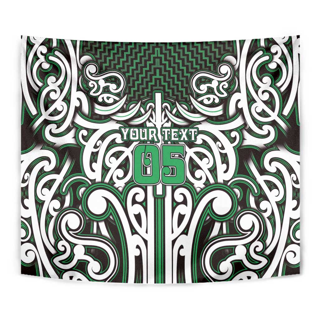 Custom Aotearoa Ngai Tahu Tapestry Maori Tribal Pattern Mix Poutama