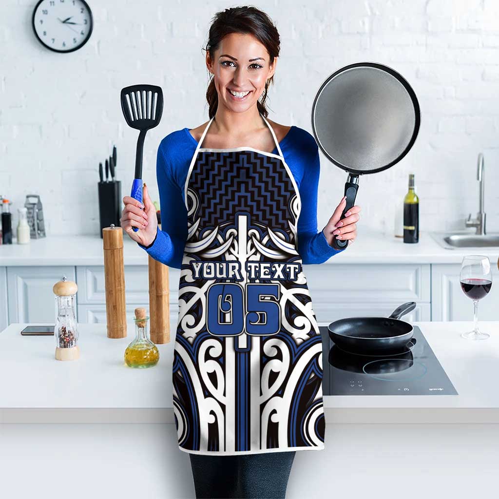 Custom Aotearoa Ngati Tuwharetoa Apron Maori Tribal Pattern Mix Poutama