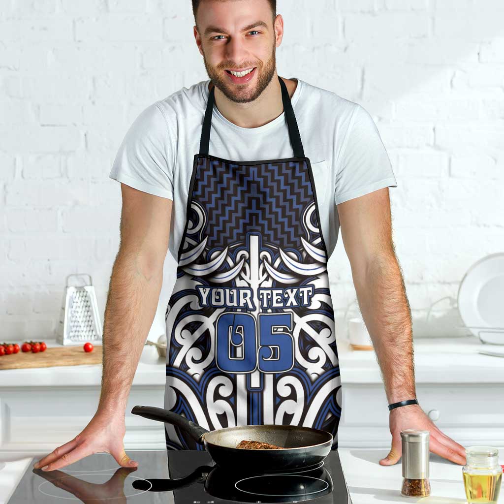 Custom Aotearoa Ngati Tuwharetoa Apron Maori Tribal Pattern Mix Poutama