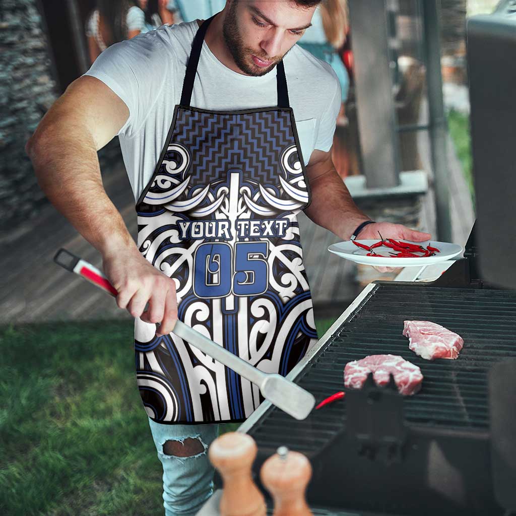 Custom Aotearoa Ngati Tuwharetoa Apron Maori Tribal Pattern Mix Poutama