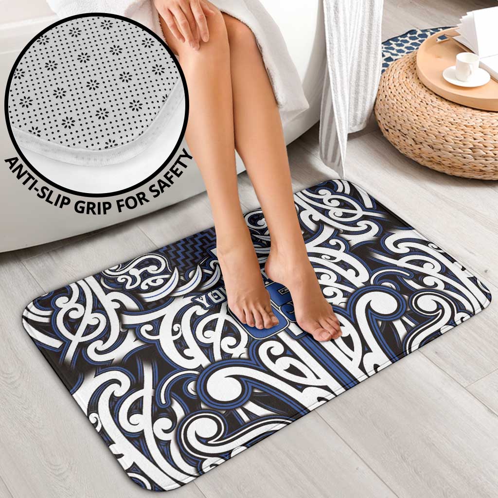 Custom Aotearoa Ngati Tuwharetoa Bathroom Set Maori Tribal Pattern Mix Poutama