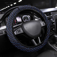 Aotearoa Ngati Tuwharetoa Steering Wheel Cover Maori Tribal Pattern Mix Poutama