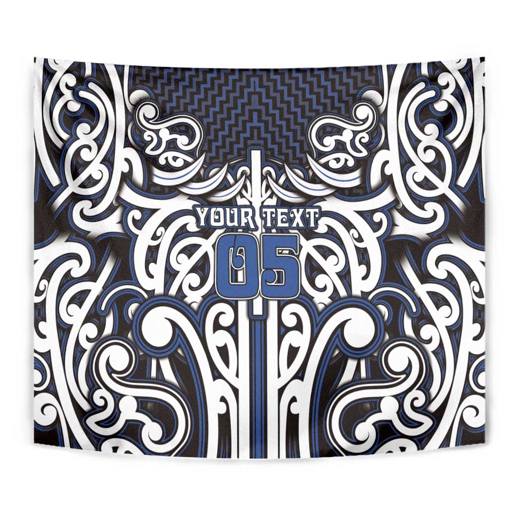 Custom Aotearoa Ngati Tuwharetoa Tapestry Maori Tribal Pattern Mix Poutama