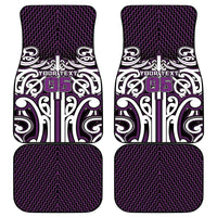 Custom Aotearoa Rangitane Car Mats Maori Tribal Pattern Mix Poutama