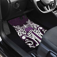 Custom Aotearoa Rangitane Car Mats Maori Tribal Pattern Mix Poutama